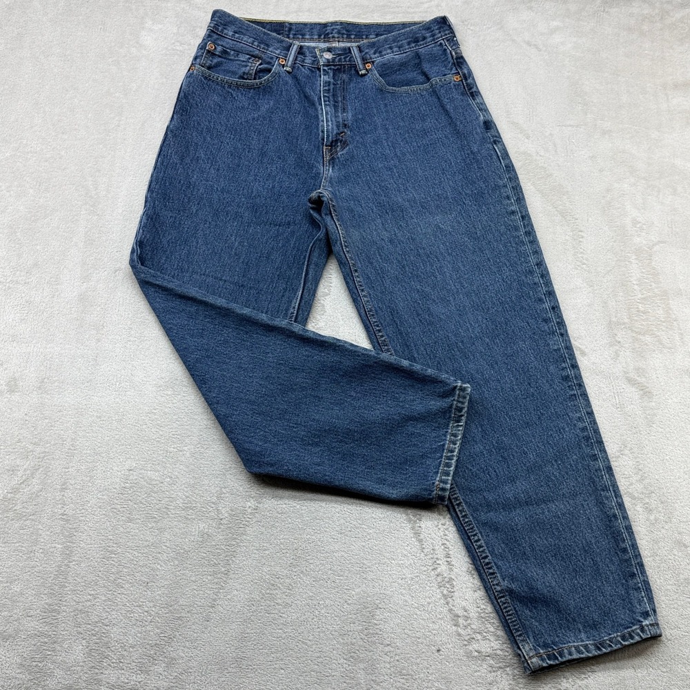 Levi's 560 Jeans Mens 32x30 Blue Loose Fit Tapered Leg Medium Wash Denim